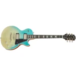 Epiphone EILMF-CBF - Les Paul Modern Figured Caribbean Blue Fade - Image 3