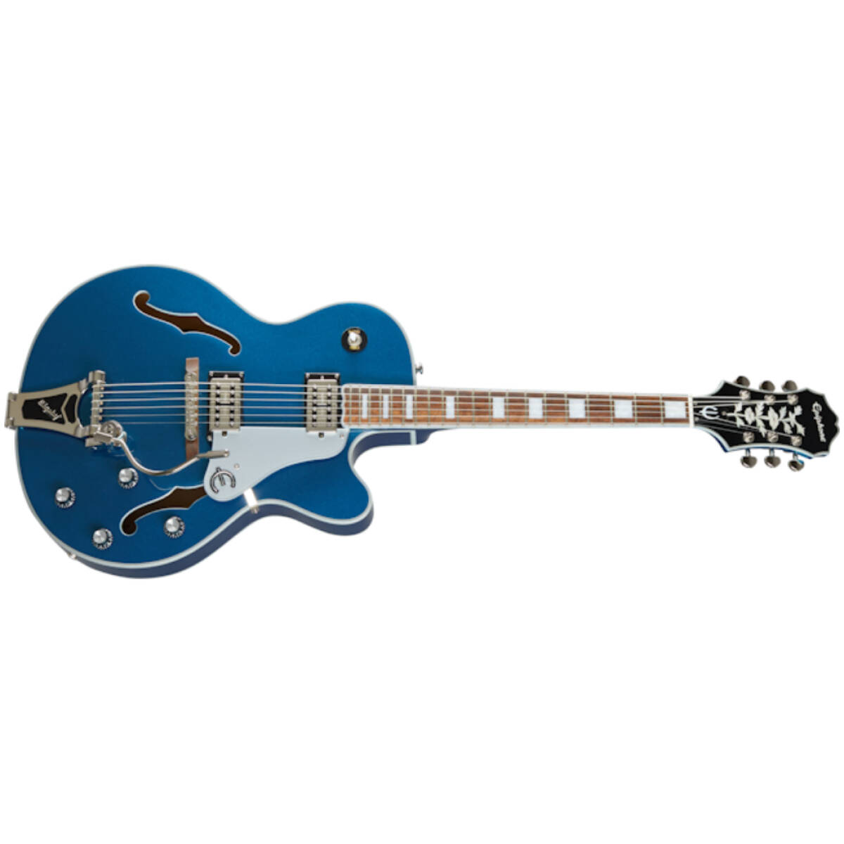 Epiphone ETS2-DBM Emperor Swingster Delta Blue Metallic - Image 4