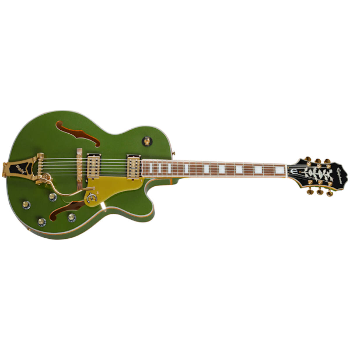 Epiphone ETS2-FGM Emperor Swingster Forest Green Metallic - Image 4