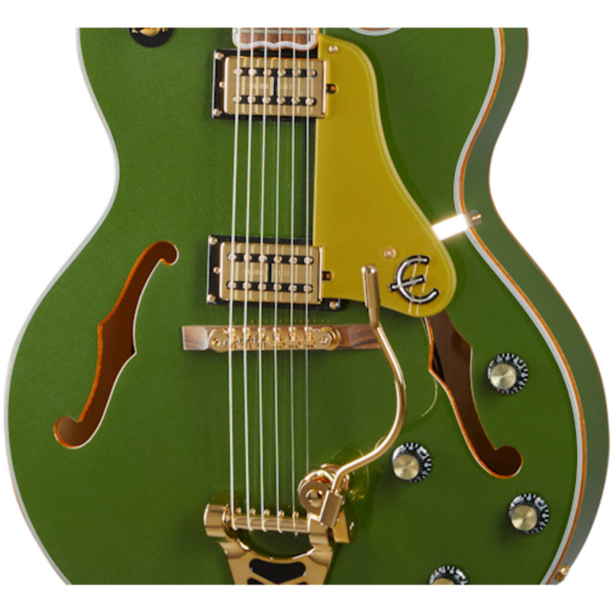 Epiphone ETS2-FGM Emperor Swingster Forest Green Metallic - Image 3