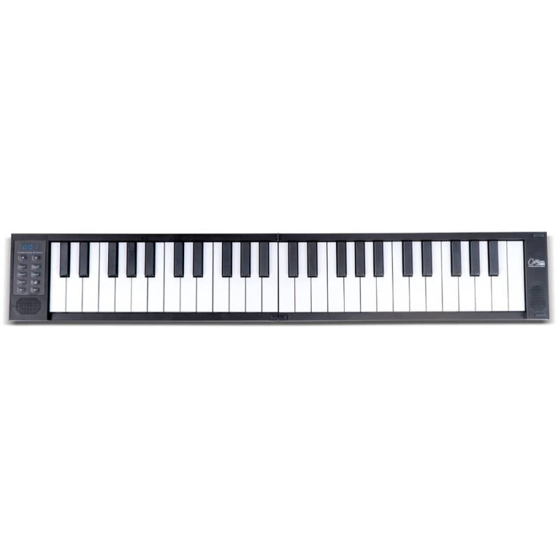 CARRY-ON-FP49T-BK 49 Key Touch Folding Piano Black