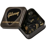 Gibson APRGG50-74T Standard Thin Black Pick Tin (50pcs)