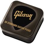 Gibson APRGG50-74T Standard Thin Black Pick Tin (50pcs) - Image 2
