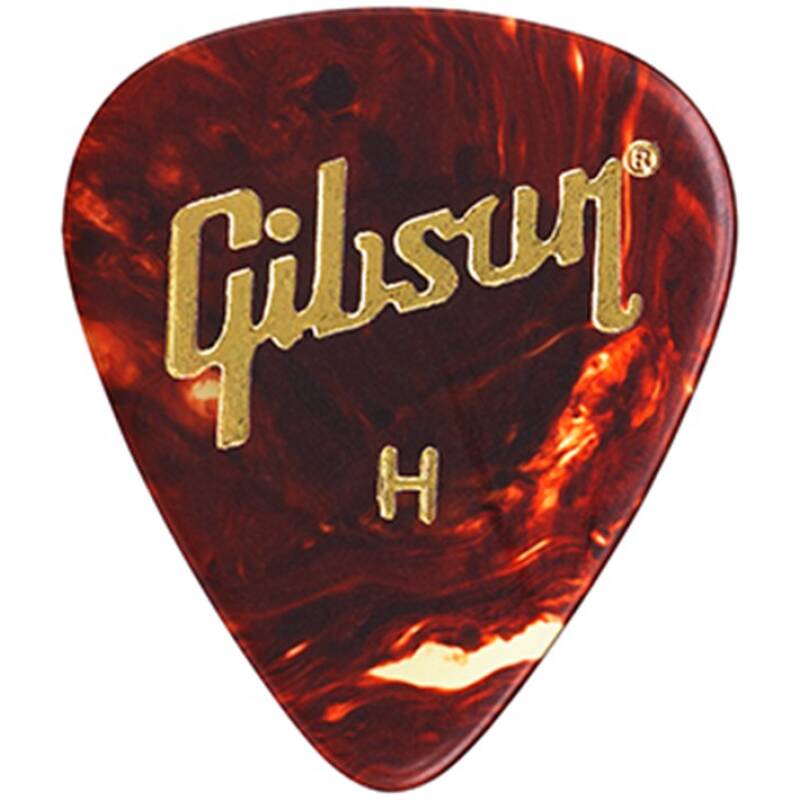 Gibson APRT12-74H Hard Tortoise Picks (12 Pack)