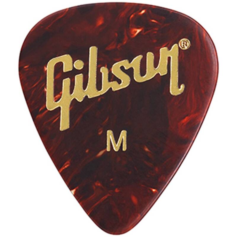 Gibson APRT12-74M Medium Tortoise Picks (12 Pack)