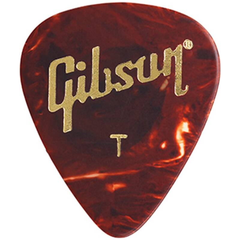 Gibson APRT12-74T Thin Tortoise Picks (12 Pack)