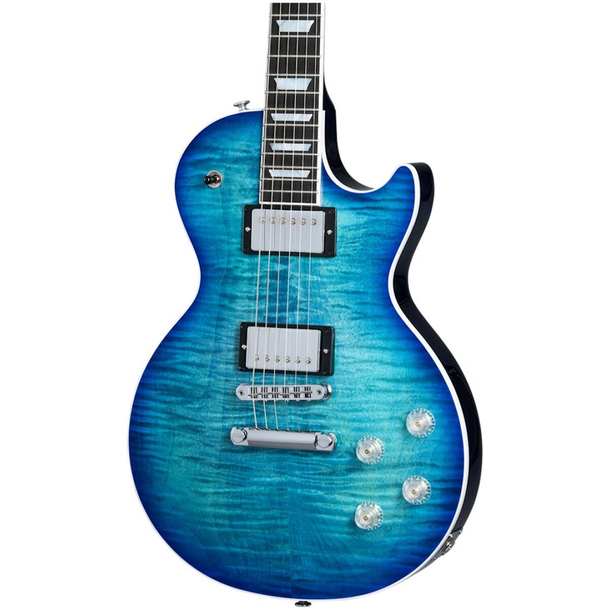 Gibson LPM01-CX Les Paul Modern Figured Cobalt Burst+Case - Image 2