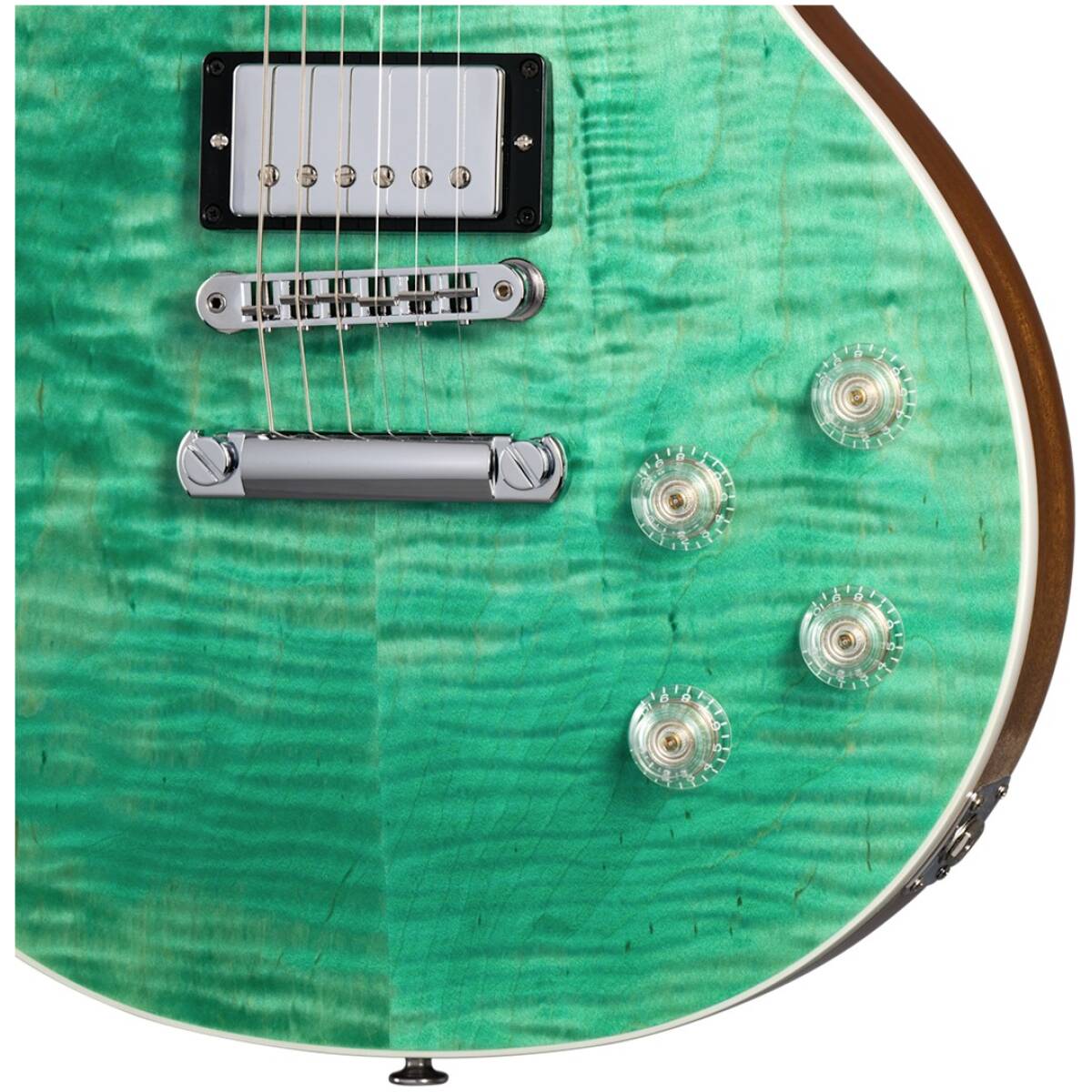 Gibson LPM01-SF Les Paul Modern Figured Seafoam Green - Image 3