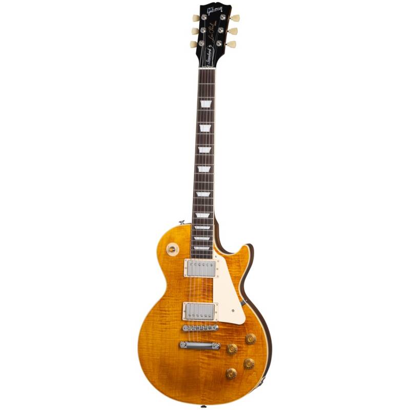 Gibson LPS500-HY Les Paul Std 50s Figured Top Honey Amber