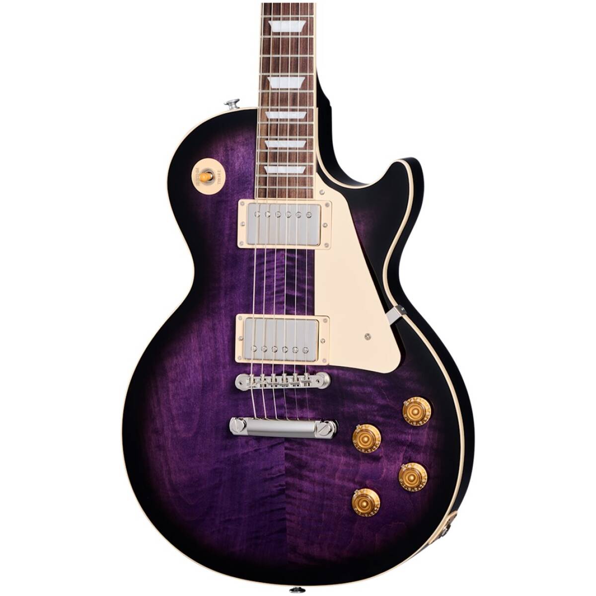 Gibson LPS500-PU Les Paul Std 50s Dark Purple Burst+Case - Image 2