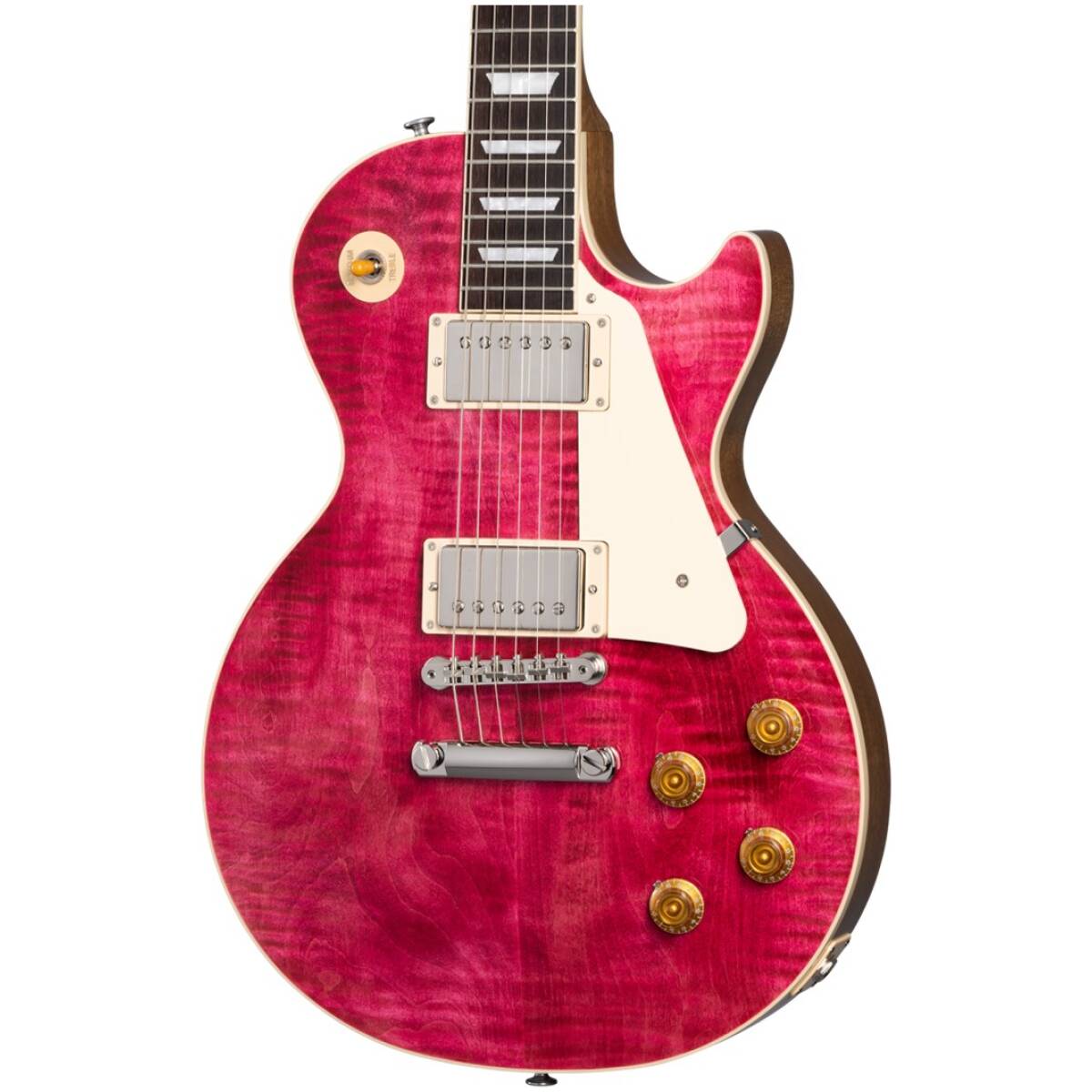 Gibson LPS500-TF Les Paul Std 50s Figured Top Trans Fuchsia - Image 2