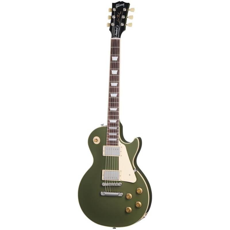 Gibson LPS5P00-DO Les Paul Std 50s Plain Top Olive Drab+Case