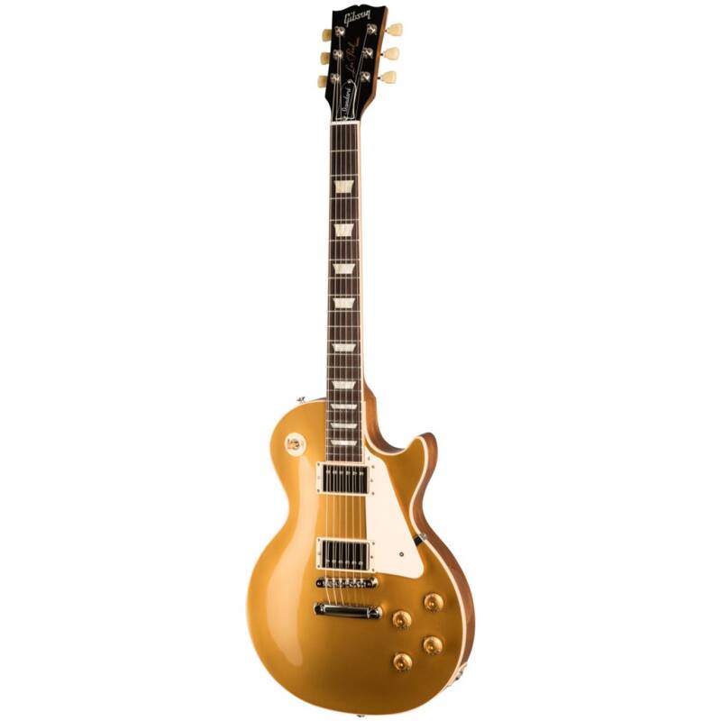 Gibson LPS5P00-GT Les Paul Std 50s Plain Top Gold +Case
