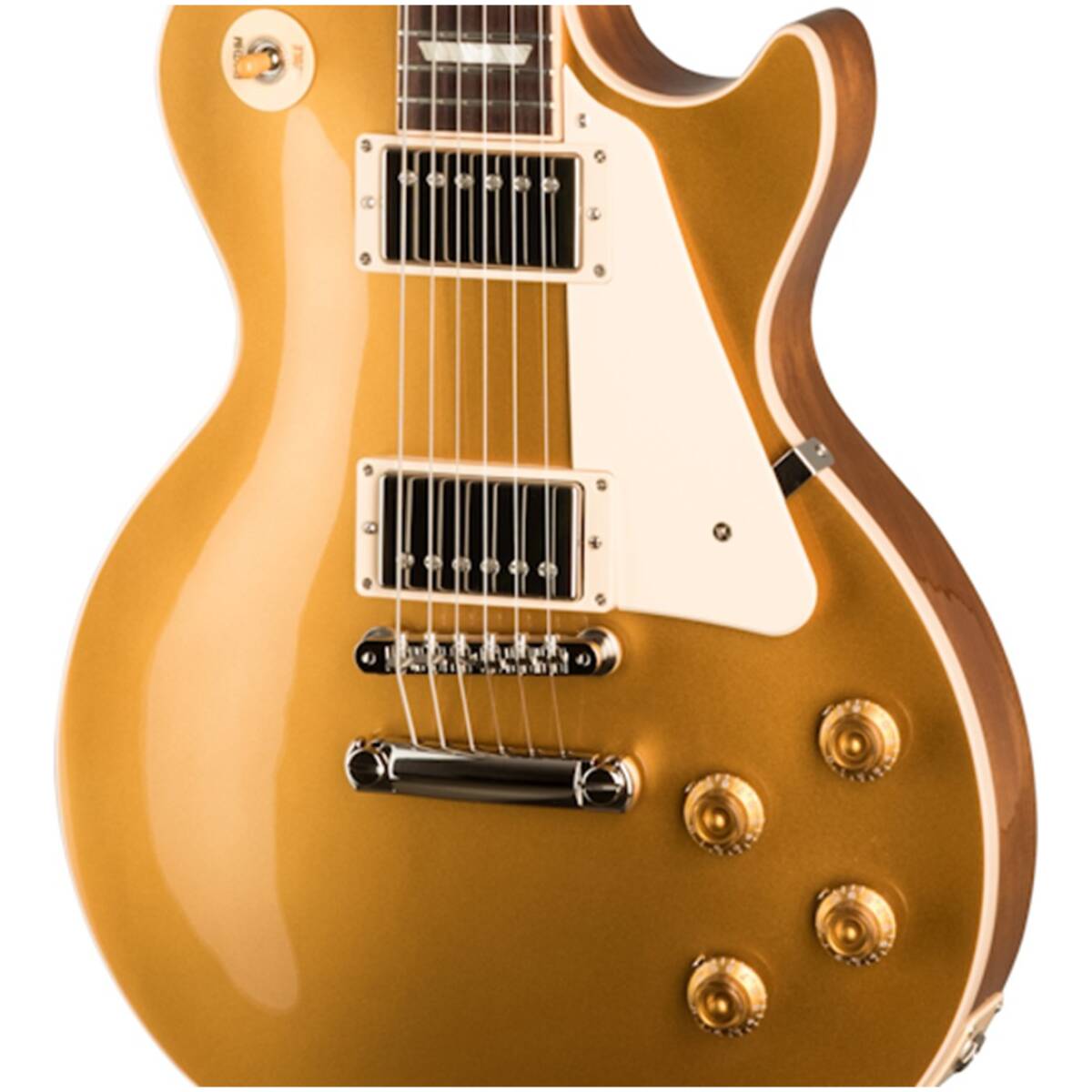 Gibson LPS5P00-GT Les Paul Std 50s Plain Top Gold +Case - Image 2