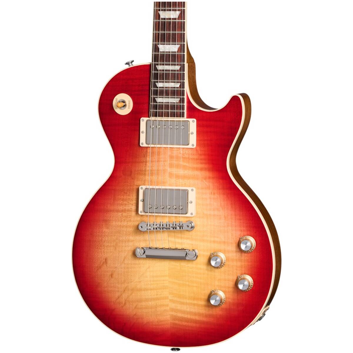 Gibson LPS6F00-2H Les Paul Std '60s Faded Vintage Cherry Sun - Image 2