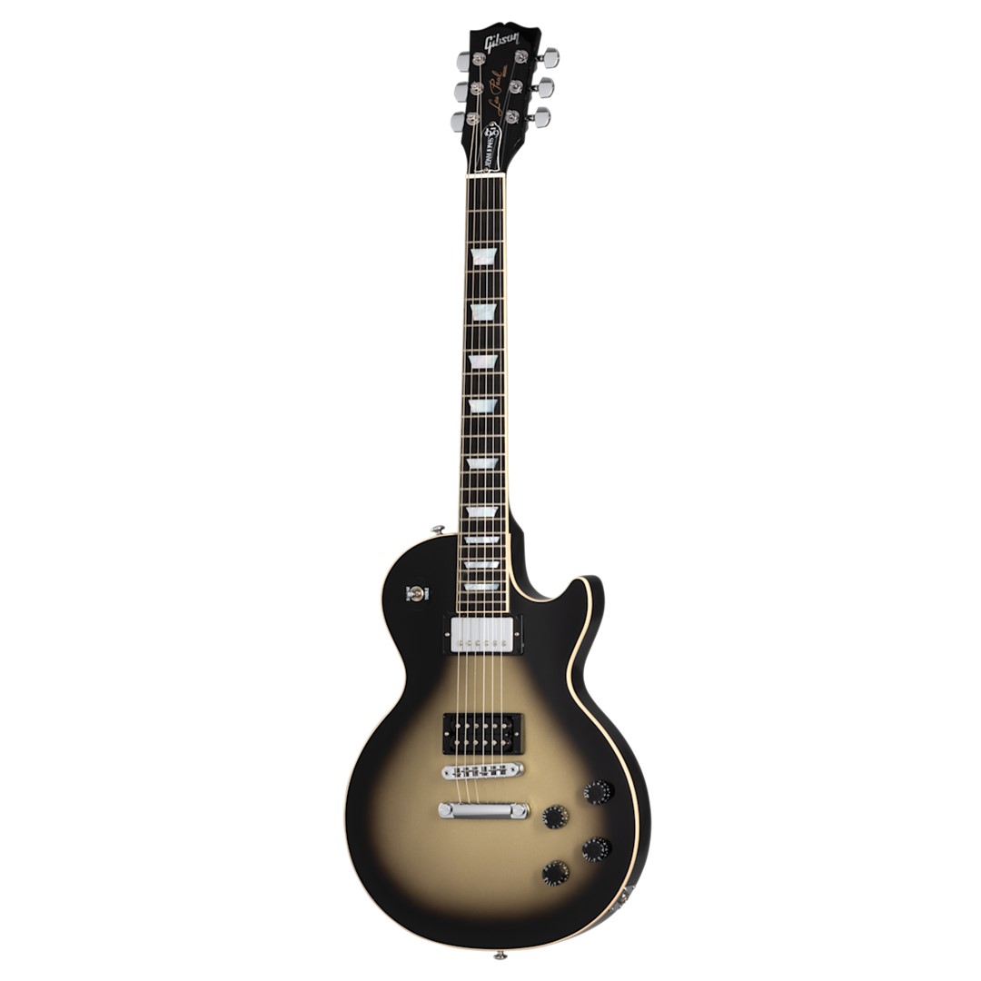 Gibson-LPS7PAJ00-AS-L.Paul-Std-Adam-Jones-Antique-Silverburst-Front- Gibson LPS7PAJ00-AS L.Paul Std Adam Jones Antique Silverburst - Image 1