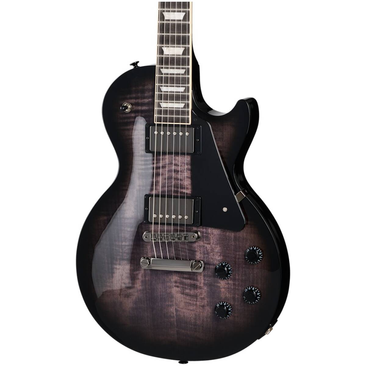 Gibson LPSTAA01-E2 Les Paul Studio Session Trans Ebony - Image 2