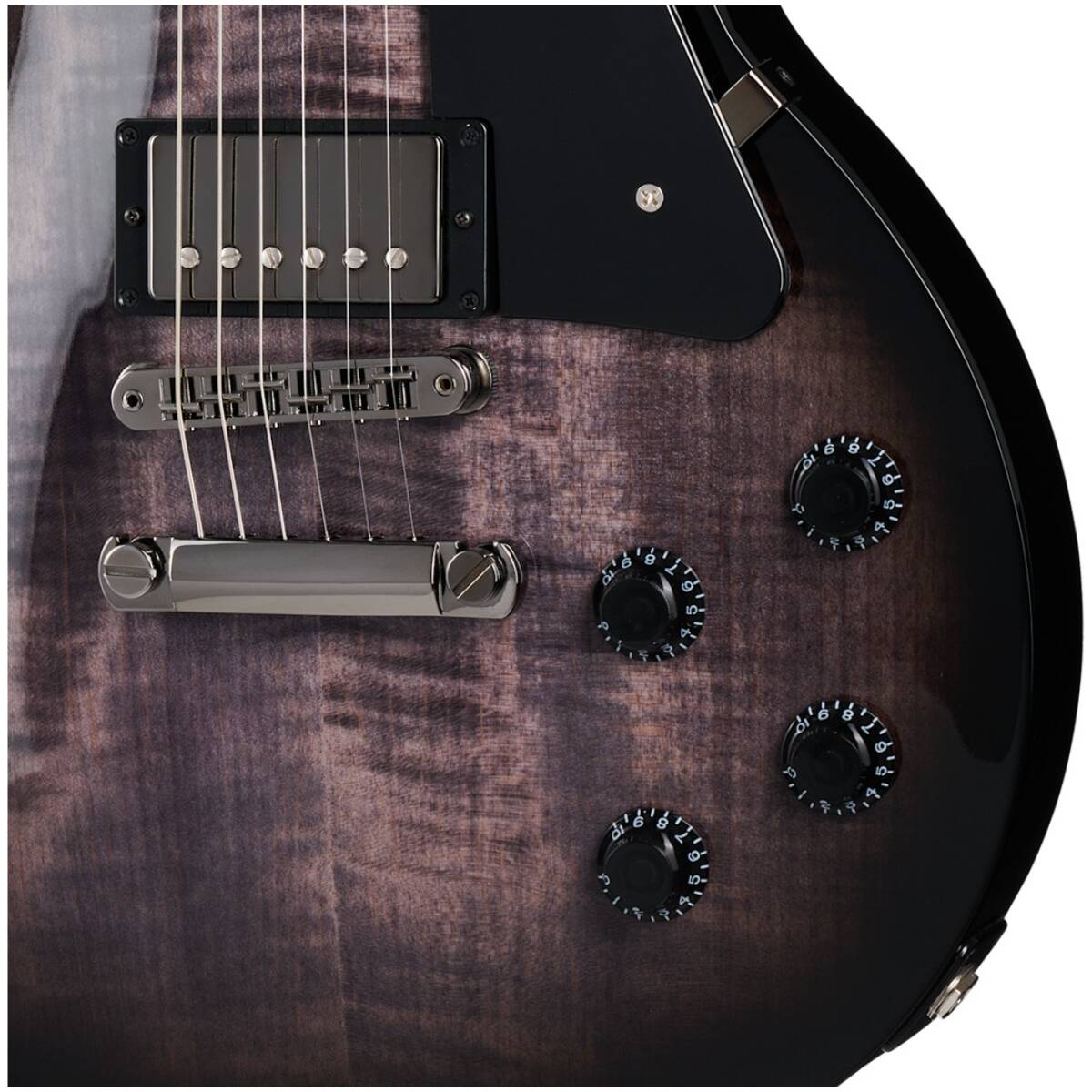 Gibson LPSTAA01-E2 Les Paul Studio Session Trans Ebony - Image 3