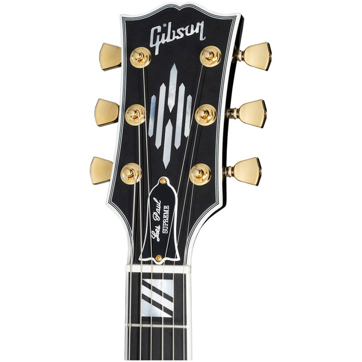 Gibson LPSU00-E2 Les Paul Supreme Translucent Ebony Burst - Image 6