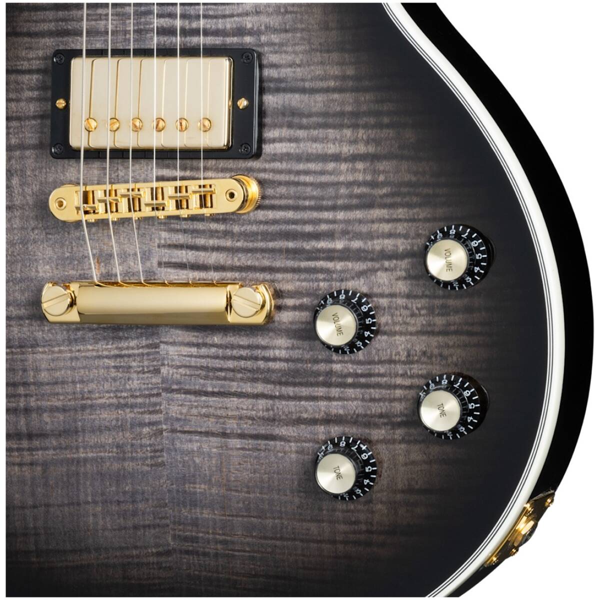 Gibson LPSU00-E2 Les Paul Supreme Translucent Ebony Burst - Image 3