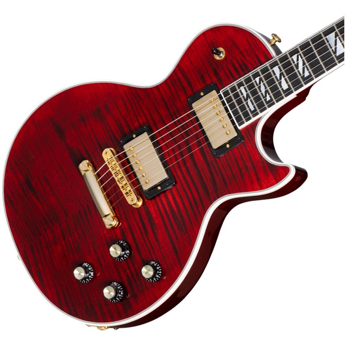 Gibson LPSU00-WR Les Paul Supreme Wine Red - Image 2