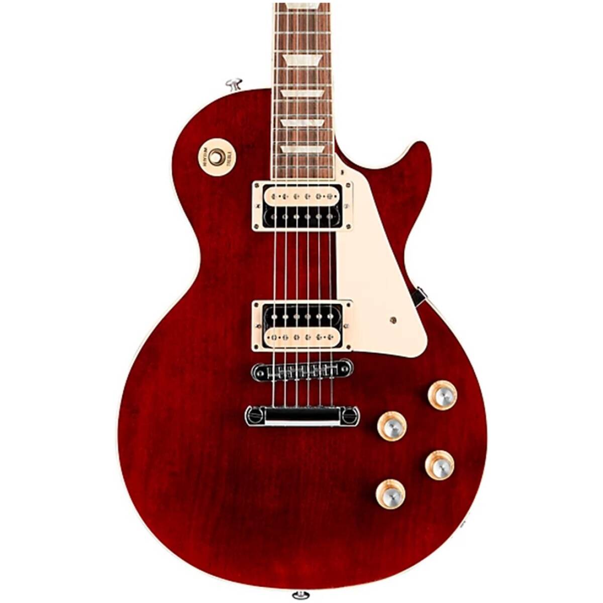 Gibson LPTPF19-W5 Les Paul Trad Pro V Satin Wine Red - Image 2