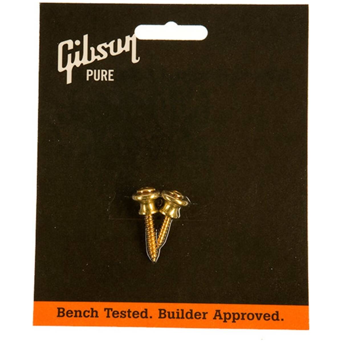 Gibson PREP-010 Brass Strap Buttons (2pcs) - Image 5
