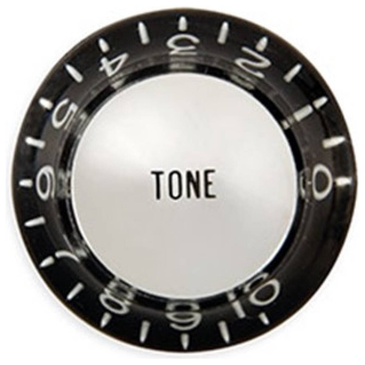 Gibson PRMK-010 Silver Top Hat Knobs with Inserts (4 Pack) - Image 3