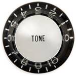 Gibson PRMK-010 Silver Top Hat Knobs with Inserts (4 Pack) - Image 3