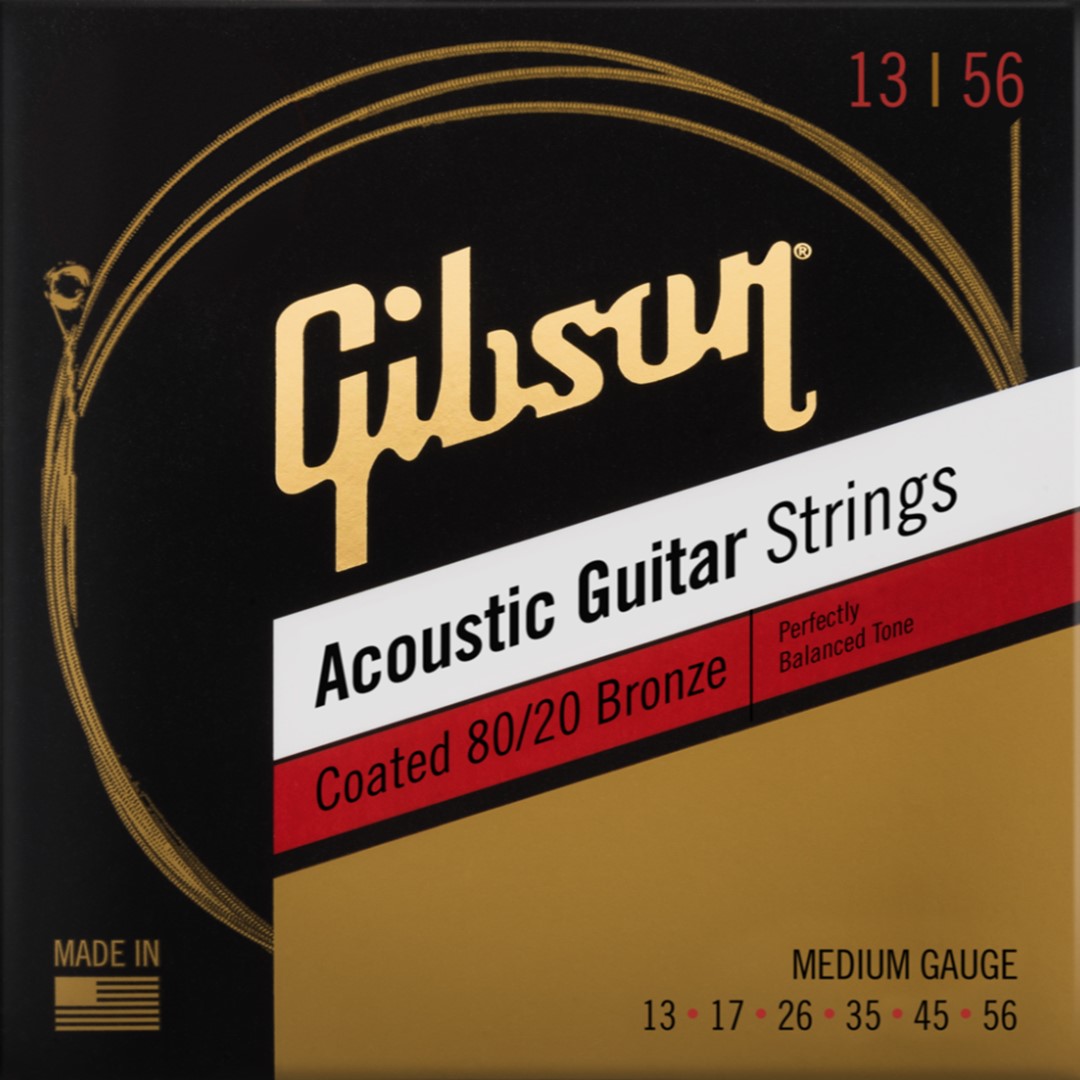 Gibson-SAG-CBRW13-Coated-8020-Bronze-Acoustic-Strings-Packaging- Gibson SAG-CBRW13 Coated 80/20 Bronze Acoustic Strings - Image 1
