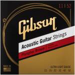Gibson SAG-PB11 Phosphor Bronze Acoustic Guitar Strings (UL)