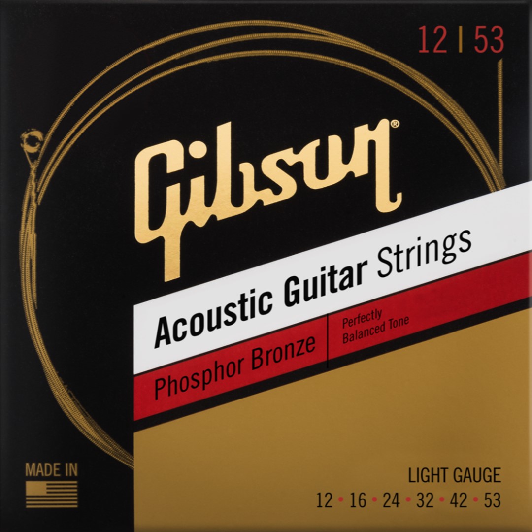 Gibson-SAG-PB12-Phosphor-Bronze-Acoustic-Guitar-Strings-Packaging- Gibson SAG-PB12 Phosphor Bronze Acoustic Guitar Strings (L) - Image 1