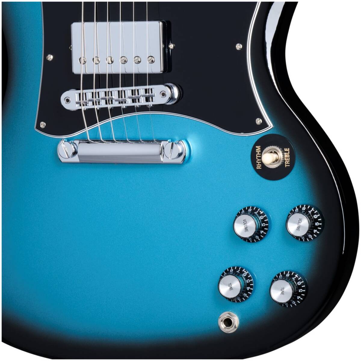 Gibson SGS00-PK SG Standard Pelham Blue Burst+Bag - Image 3