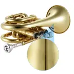 JD Percussion JDMT-500L Pocket Trumpet - Image 4