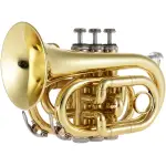 JD Percussion JDMT-500L Pocket Trumpet