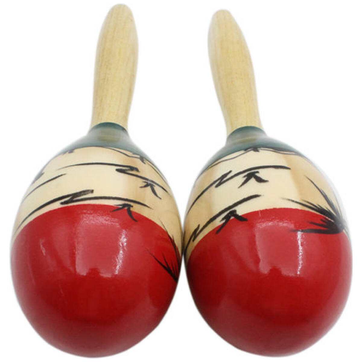 JD Percussion JD261 10" Paired Wooden Macaras - Image 3
