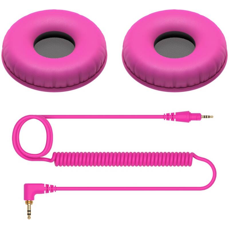 Pioneer DJ HC-CP08-V Accessory Pack for HDJ-CUE1 (Pink)