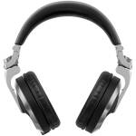 Pioneer DJ HDJ-X7-S Professional Over-Ear DJ Headphones in Silver - Image 2