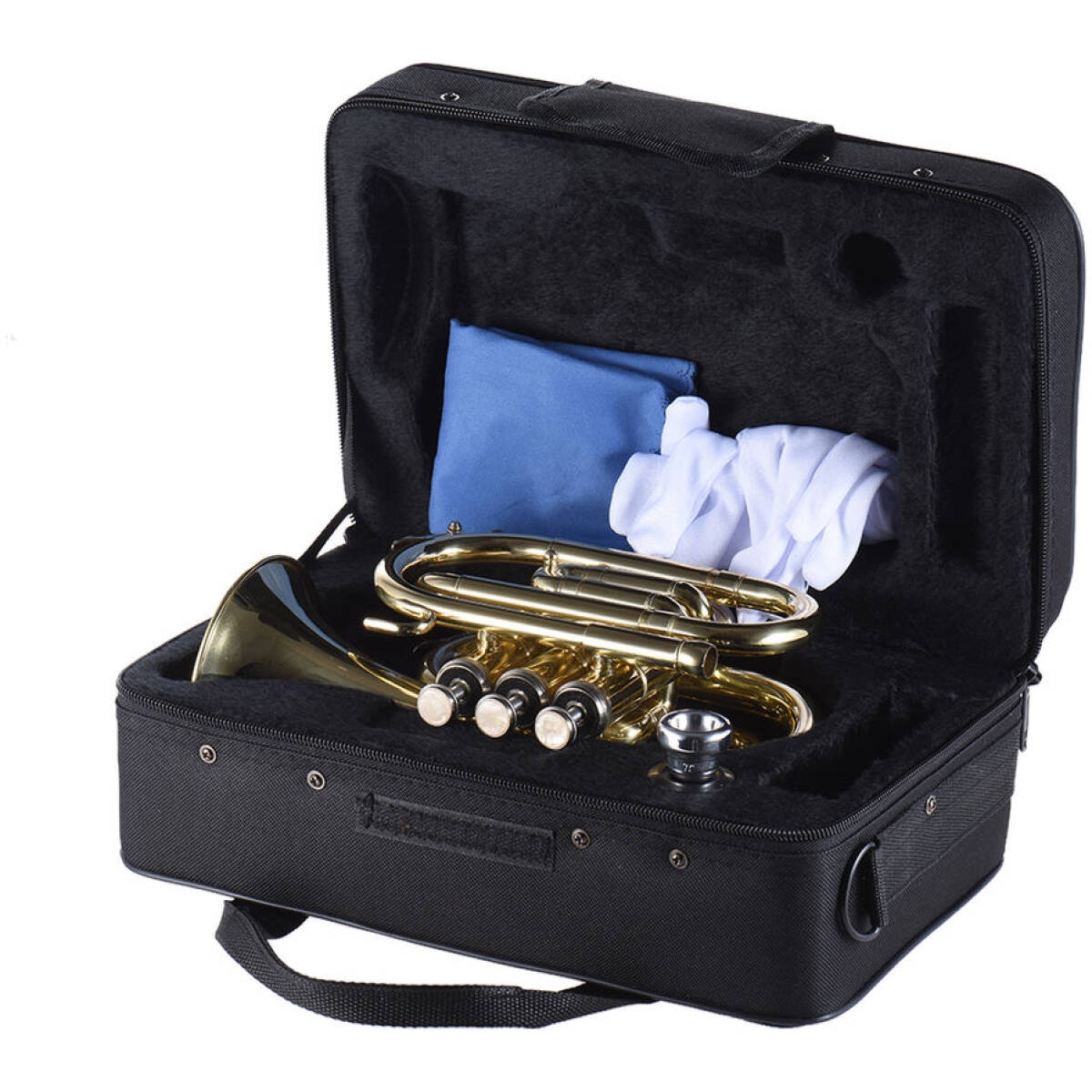JD Percussion JDMT-500L Pocket Trumpet - Image 6