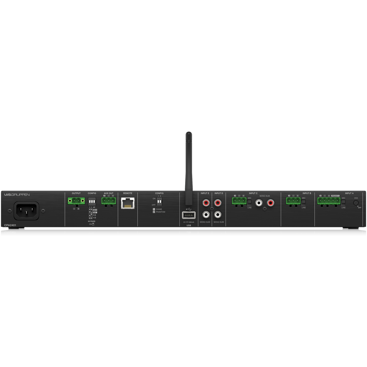 Lab Gruppen CPA-2401 - 240W MIXER AMPLIFIER - Image 3