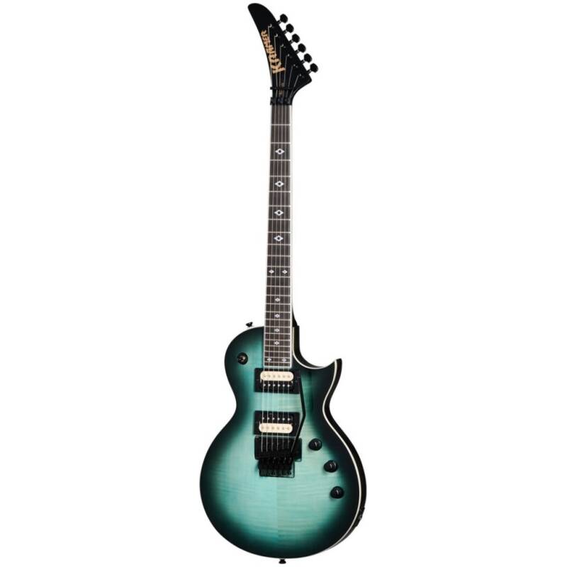 Kramer KASF-CBP Assault Figured Caribbean Blue Perimeter + Gig Bag