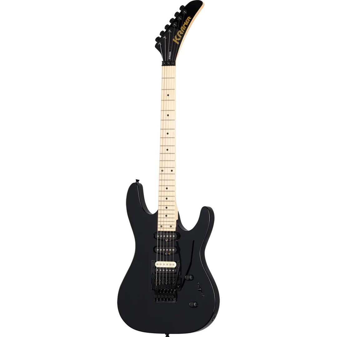 Kramer-KSTMFRHSS-EB-Striker-HSS-Floyd-Rose-Special-Ebony-Front- Kramer KSTMFRHSS-EB Striker HSS Floyd Rose Special Ebony - Image 1