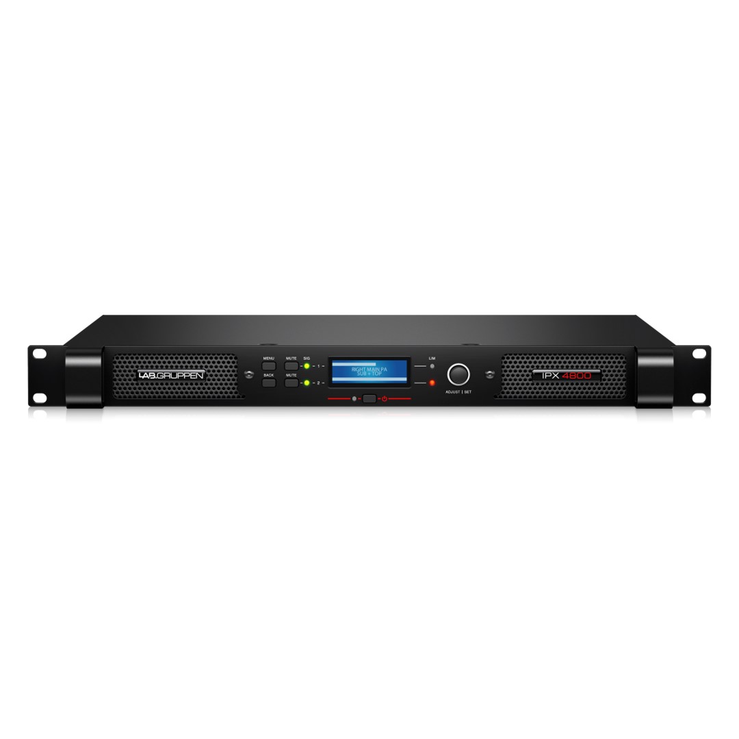 Lab-Gruppen-IPX-4800-DSP-Controlled-Amplifier-Top-Front Lab Gruppen IPX-4800 DSP-Controlled Amplifier - Image 1