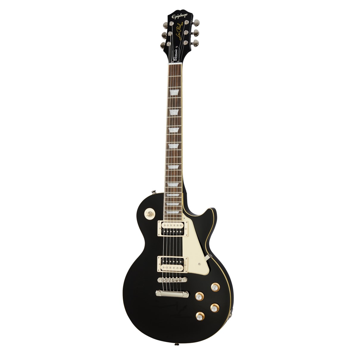 Les-Paul-Classic-Ebony Epiphone EILO-EB Les Paul Classic Ebony - Image 1