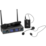 Hybrid U-DV MK3 V2 Handheld And Headset Wireless Microphone System
