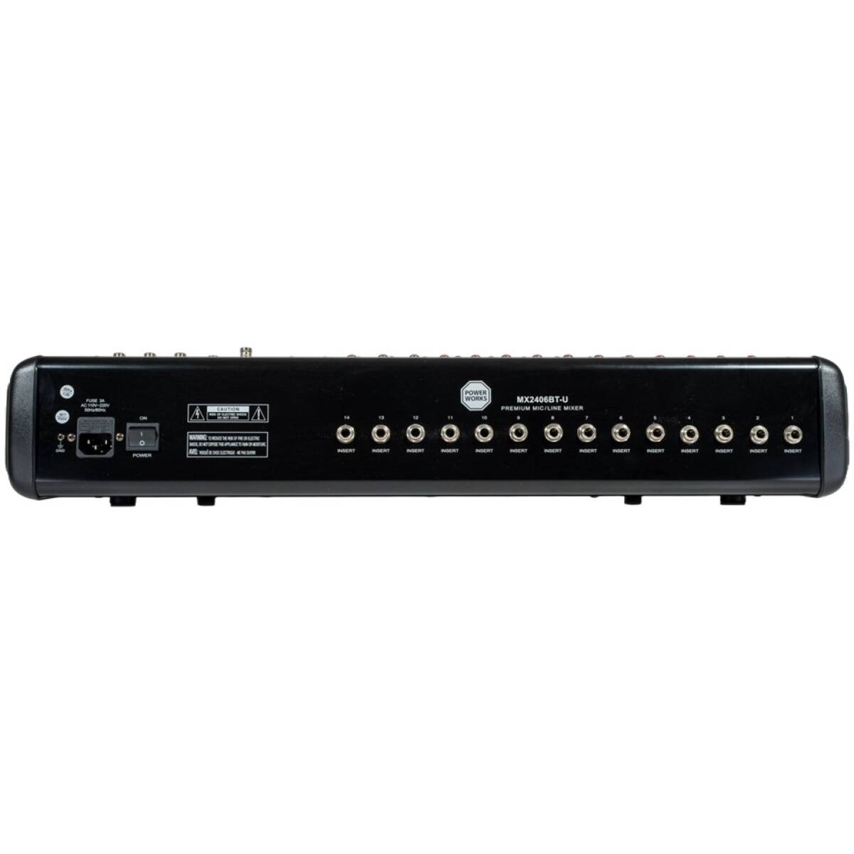 PowerWorks MX2406BT-U Analogue Mixer - Image 5