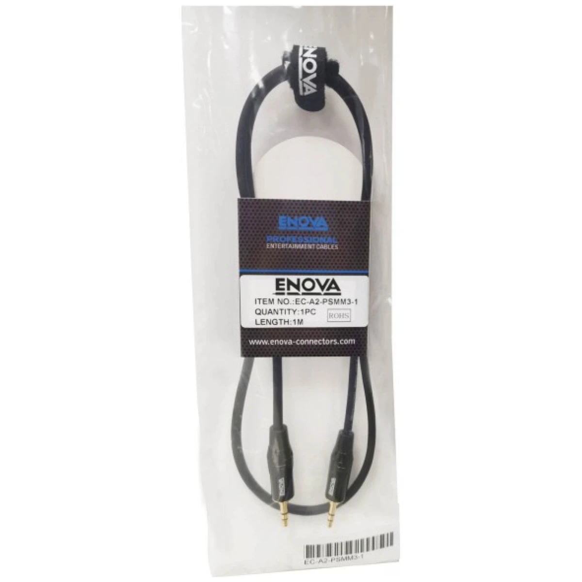 Enova EC-A2-PSMM3-1 - 1m 3.5mm Mini Jack Cable;3 Pole Stereo - Image 4