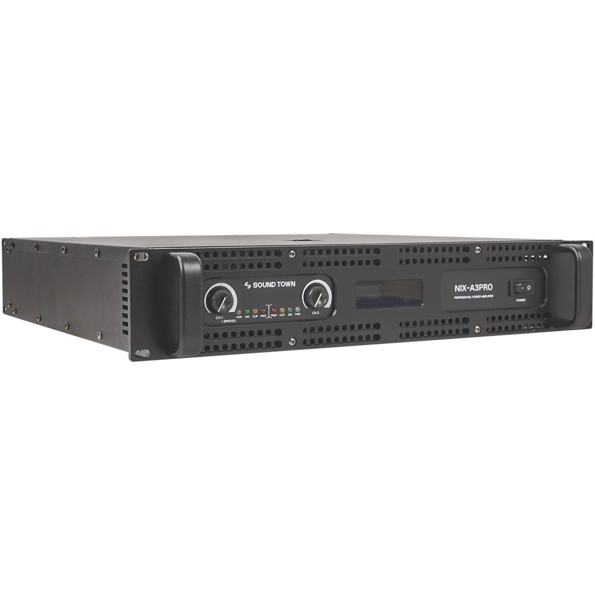 Sound Town NIX-A3PRO 2 Channel 1100W Rack Mountable Amplifier - Image 3
