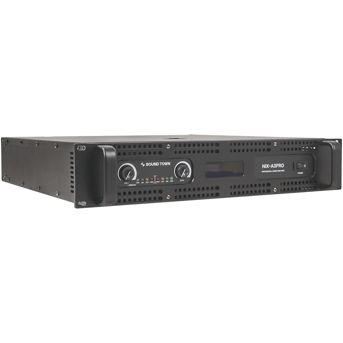 Sound Town NIX-A3PRO 2 Channel 1100W Rack Mountable Amplifier - Image 3