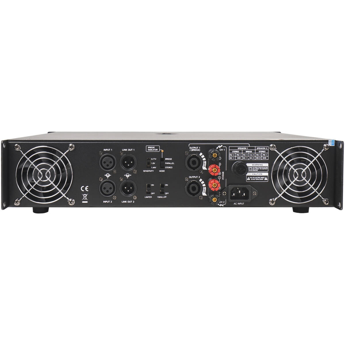Sound Town NIX-A3PRO 2 Channel 1100W Rack Mountable Amplifier - Image 2